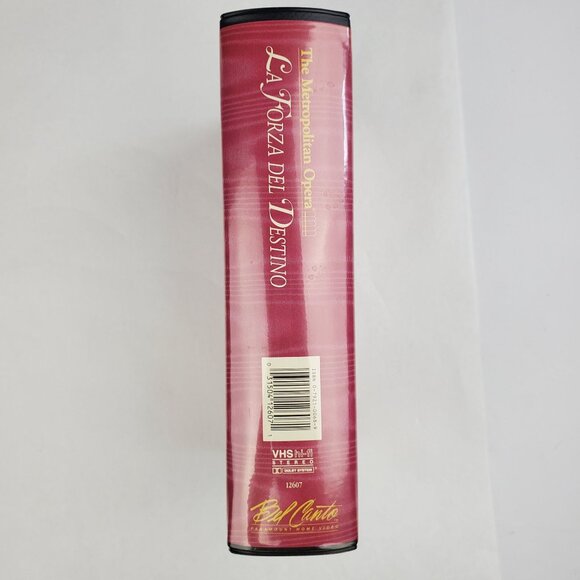 La Forza Del Destino: The Metropololitan Opera VHS 1980 - 2-Tape Set - Picture 2 of 10